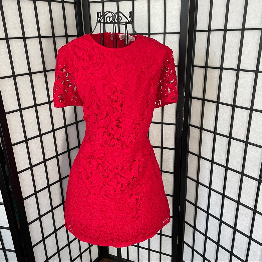 MK Red Dress